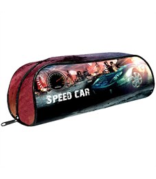 Пенал-косметичка Оникс "Drive car" красный